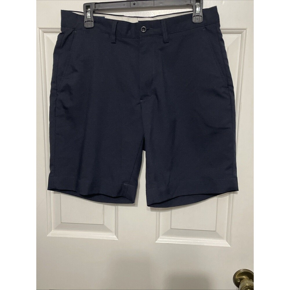 Men's Polo Ralph Lauren Stretch Classic Fit 9" Shorts Sz 32 Navy Blue